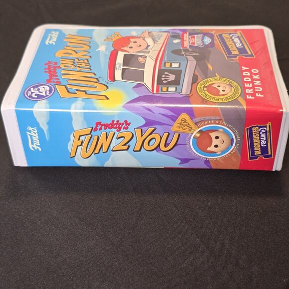 Funko Fun on the Run Freddy Funko Travel Edition Blockbuster Rewind SDCC 2023 LE - Picture 3 of 4